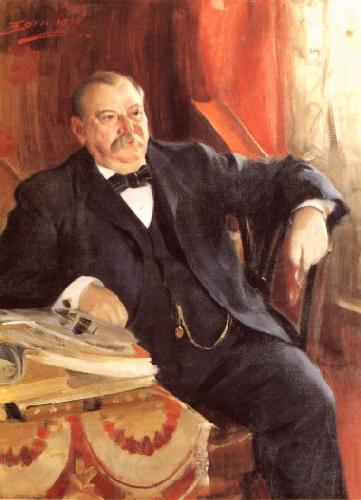 Anders Zorn President Grover Cleveland France oil painting art